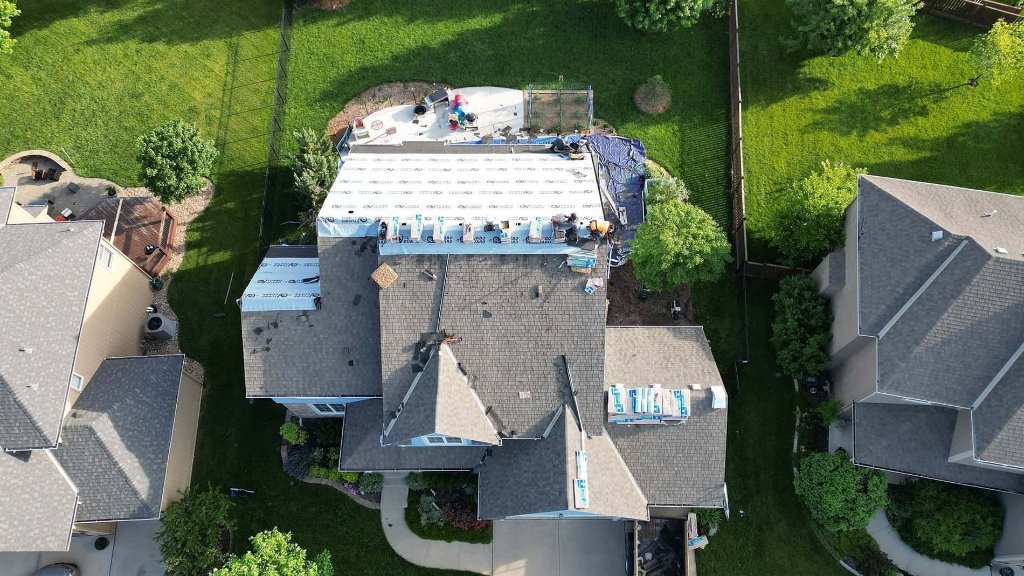 Roofing project in Cottage Grove, MN
