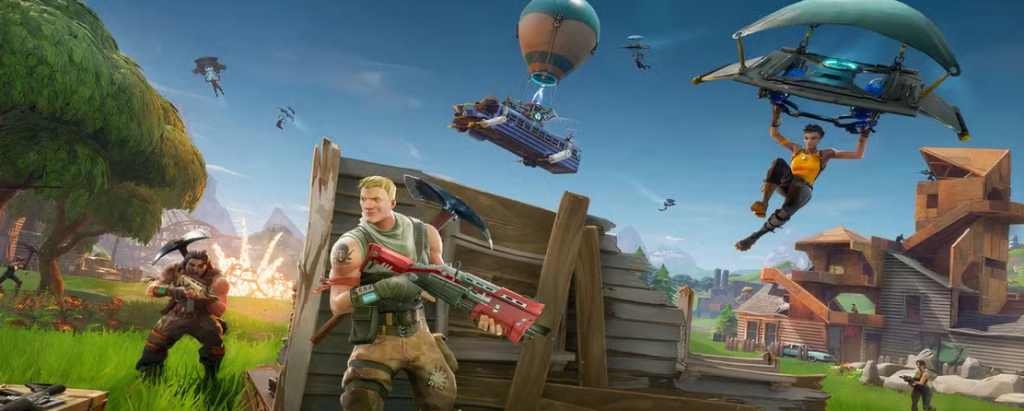 Fortnite Nerf battle party