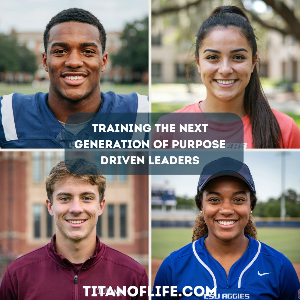 Training the next generation of purpose driven leaders