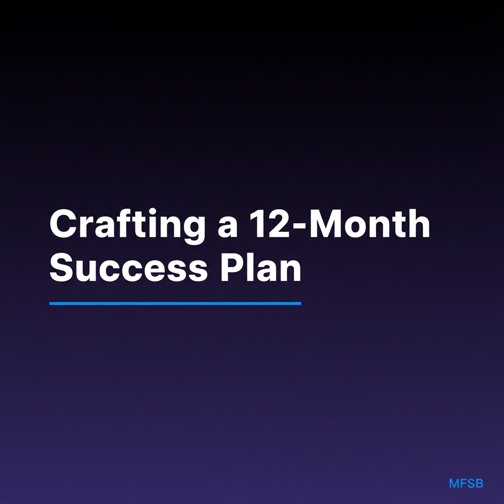 Crafting a 12-Month Success Plan