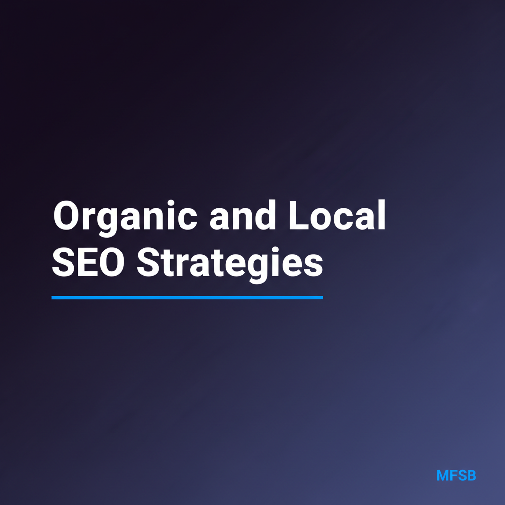 Organic and Local SEO Strategies