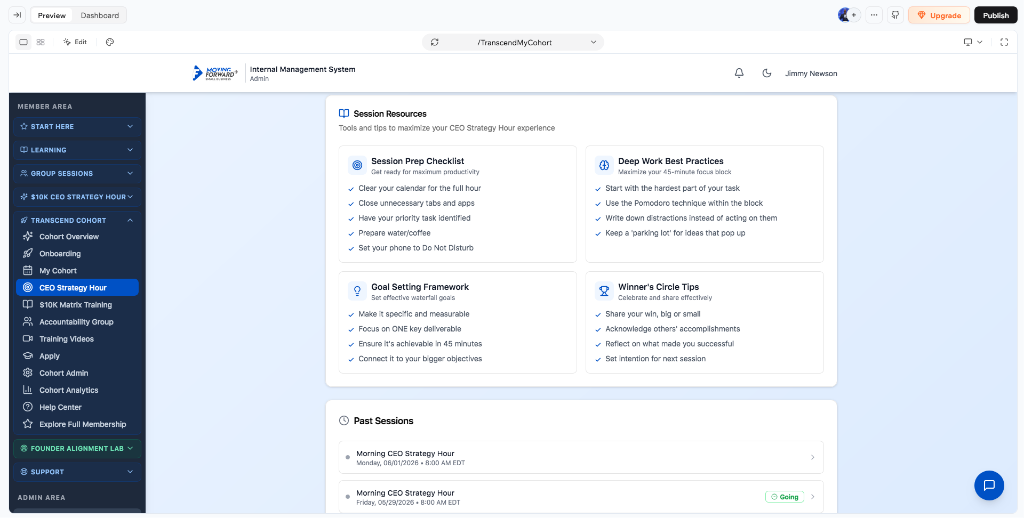Session Resources
