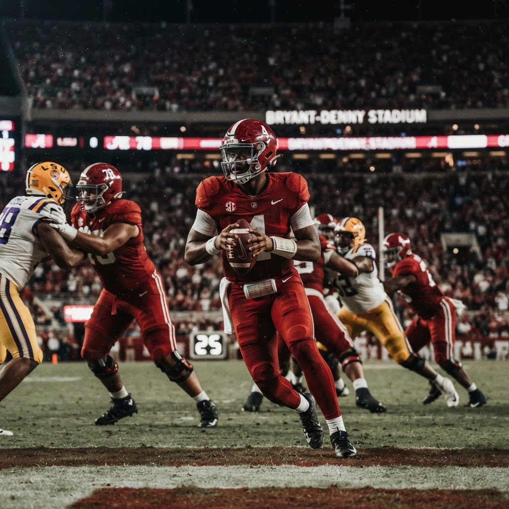 A Crimson Awakening: Keelon Russell's Meteoric Rise Fuels Alabama's 5-0 Start