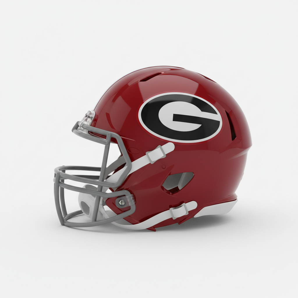 Georgia Bulldogs helmet