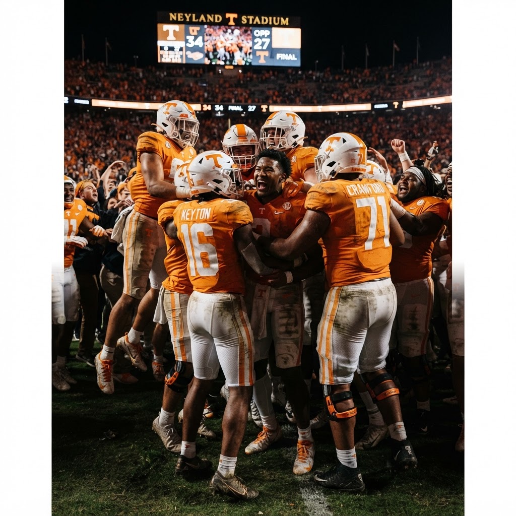 Ground and Pound: Tennessee Dominates Georgia Tech in 45-24 Statement