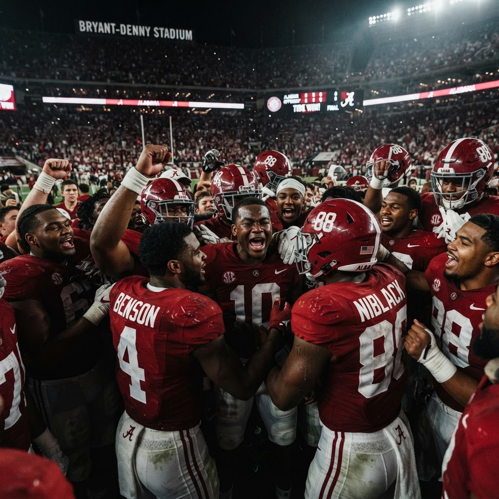 Crimson Tide Roll to 48-10 Season-Opening Win Over East Carolina