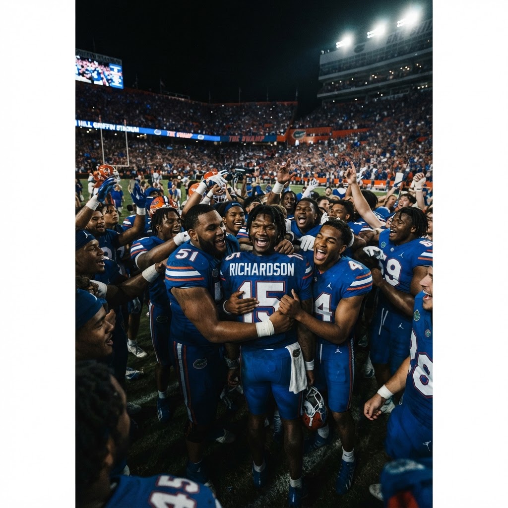 Gators Survive Jordan-Hare: Florida Edges Auburn in 44-39 Thriller