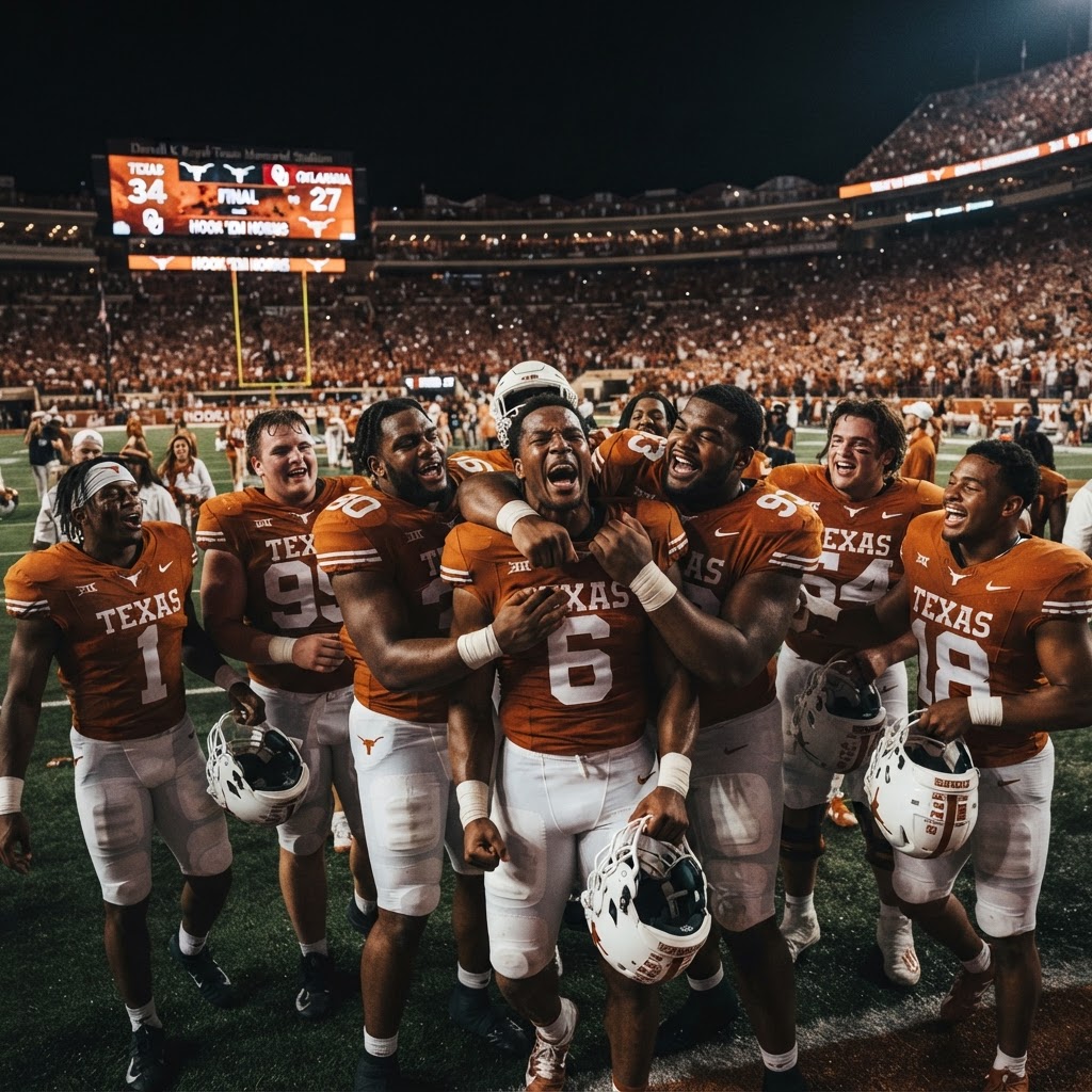 Arch Manning and Cam Coleman Synergy Propels No. 1 Texas Past UTSA