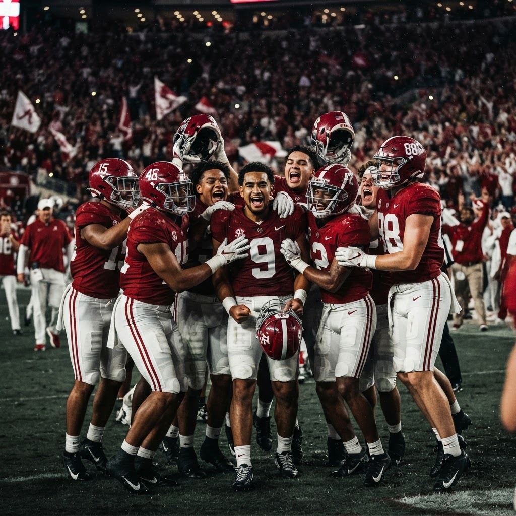 Crimson Tide Overpower Seminoles in 50-36 Shootout at Bryant-Denny