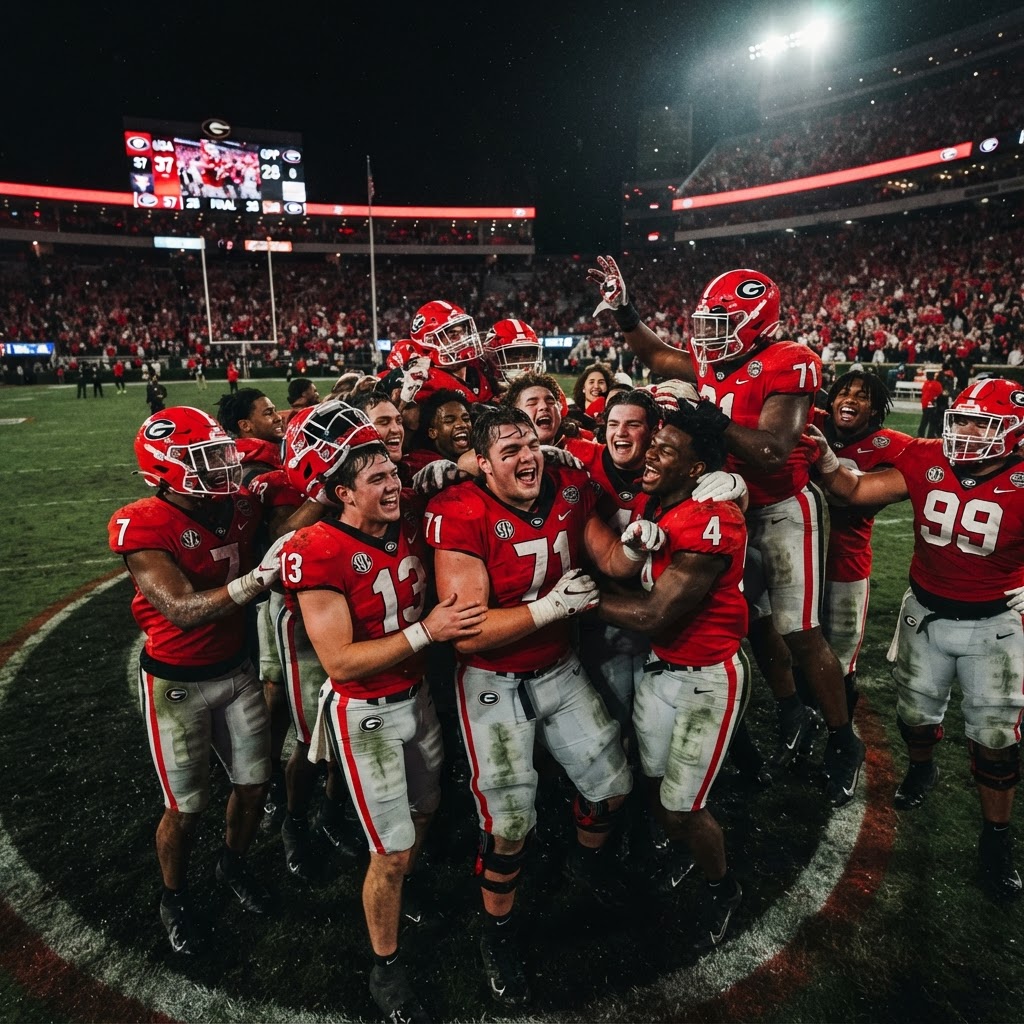 Bulldogs Blitz Fayetteville: Georgia Cruises Past Arkansas in SEC Opener