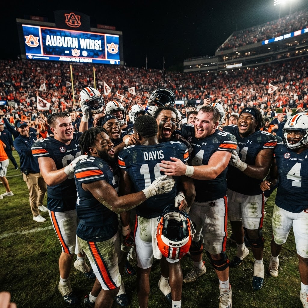 Special Teams Spark Saves Auburn in Narrow Victory Over Vanderbilt
