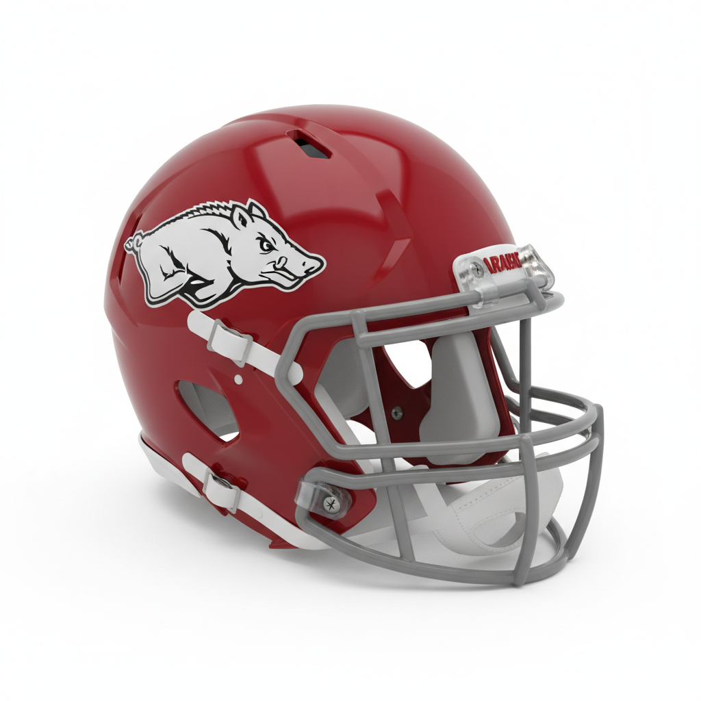 Arkansas Razorbacks helmet