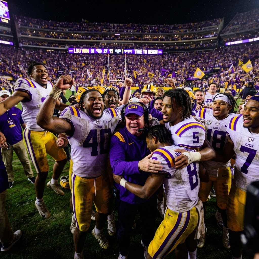 LSU Dominates McNeese State in 63-14 Statement Victory