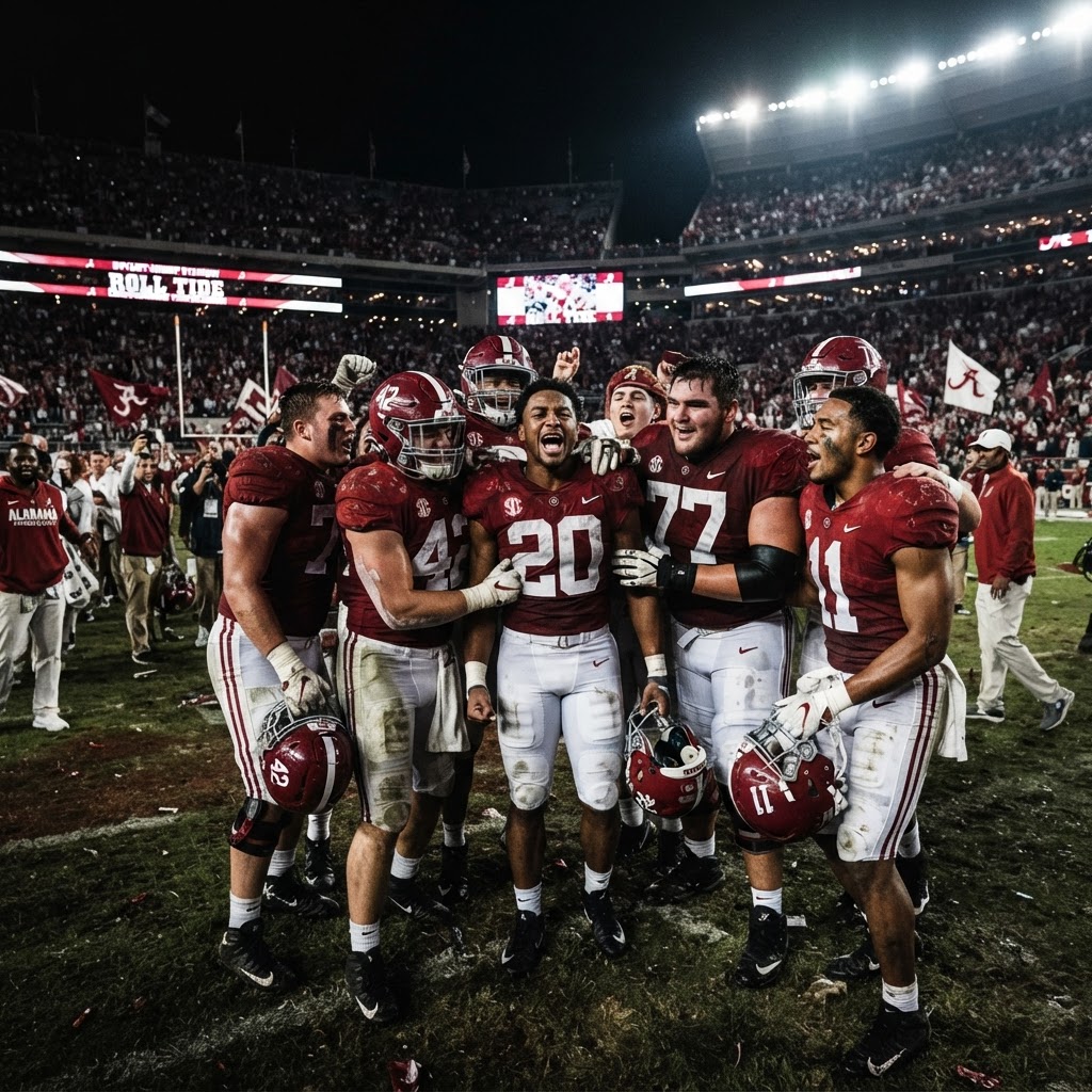 Second-Half Masterclass: Alabama Overcomes Early Deficit to Dominate Kentucky