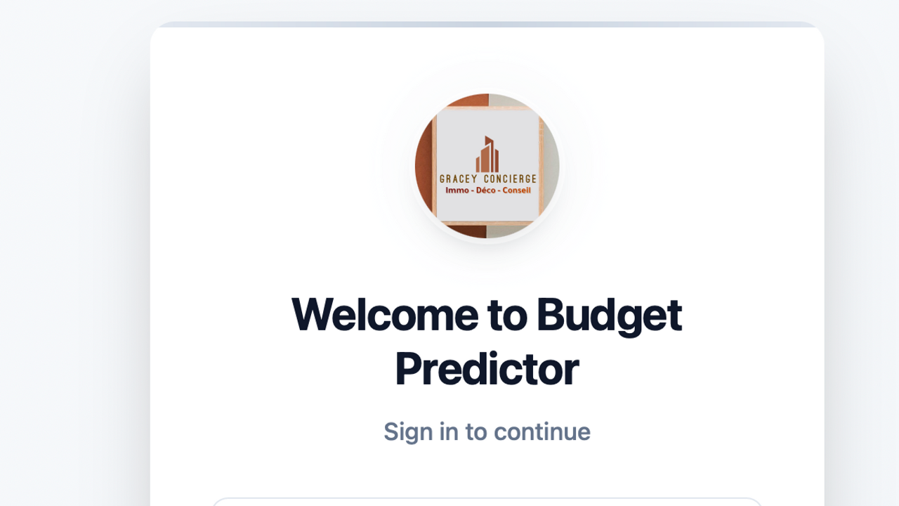 GC Finance template preview