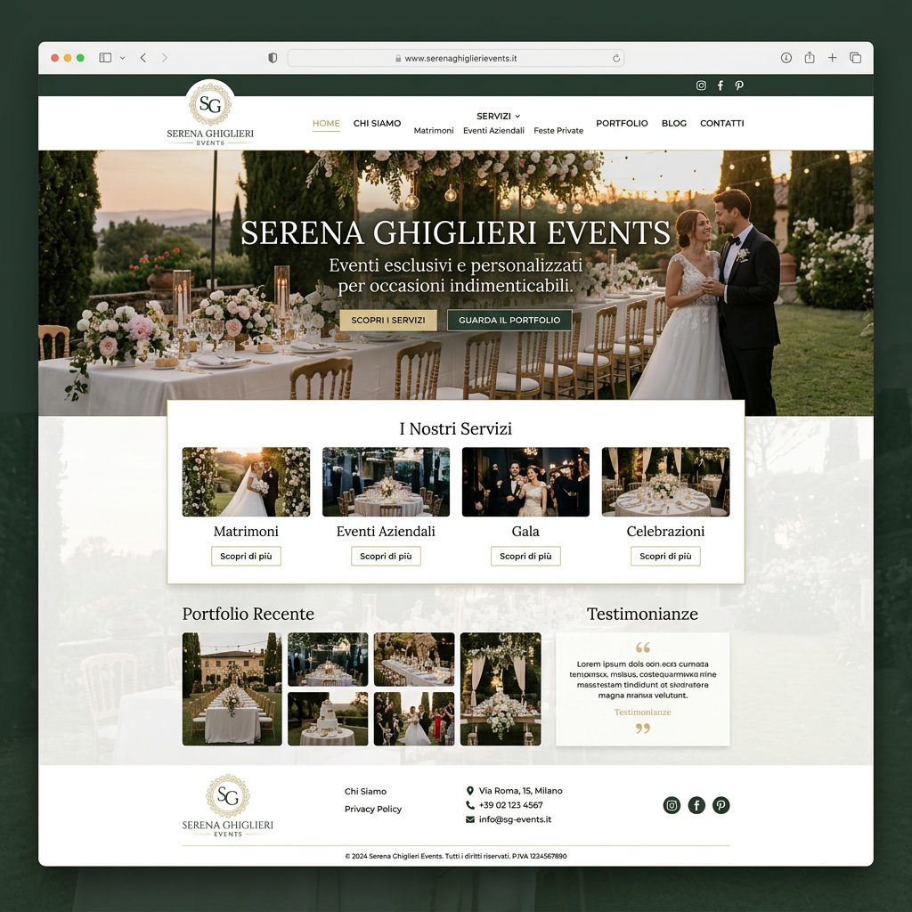 Serena Ghiglieri Events