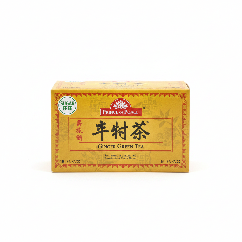 Prince of Peace Ginger Green Tea – 16 Tea Bags