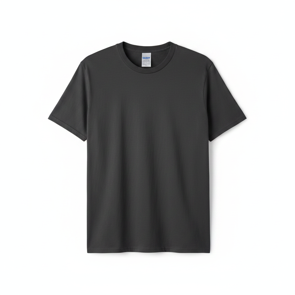 Gildan Men's Crew Neck T-Shirt – Charcoal Grey