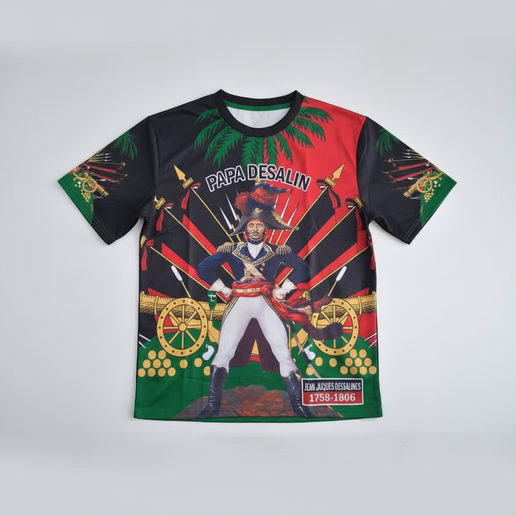 Papa Dessalines All-Over Print T-Shirt