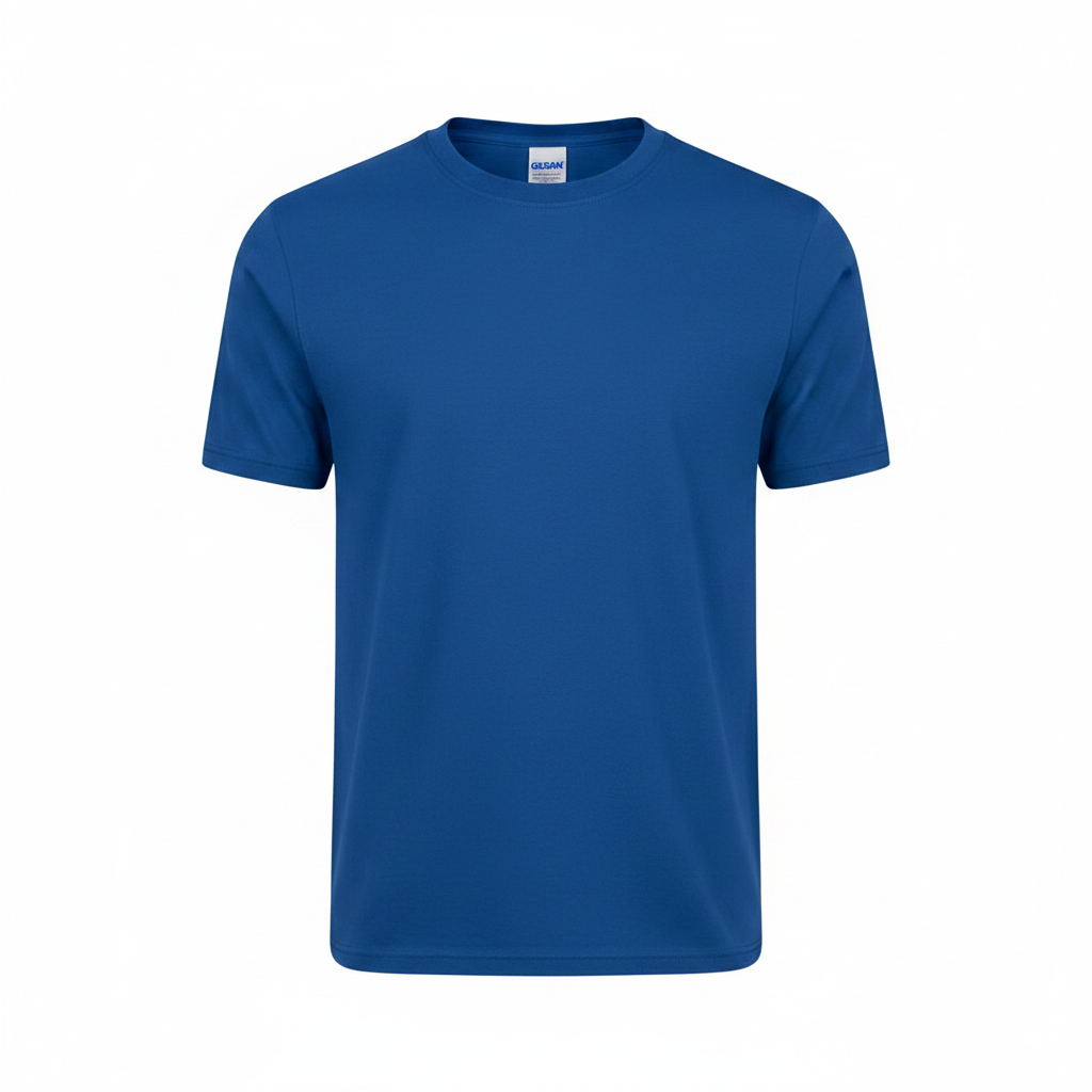 Gildan Men's Crew Neck T-Shirt – Royal Blue