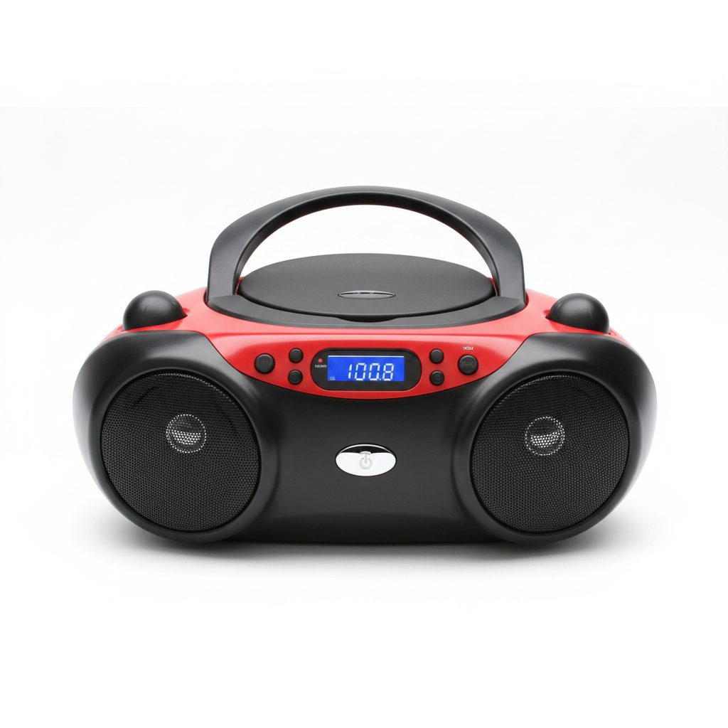 Onn Groove CD Boombox with Bluetooth Wireless