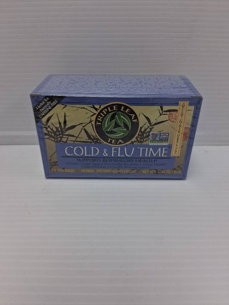 Triple Leaf Tea Cold & Flu Time – 20 Tea Bags