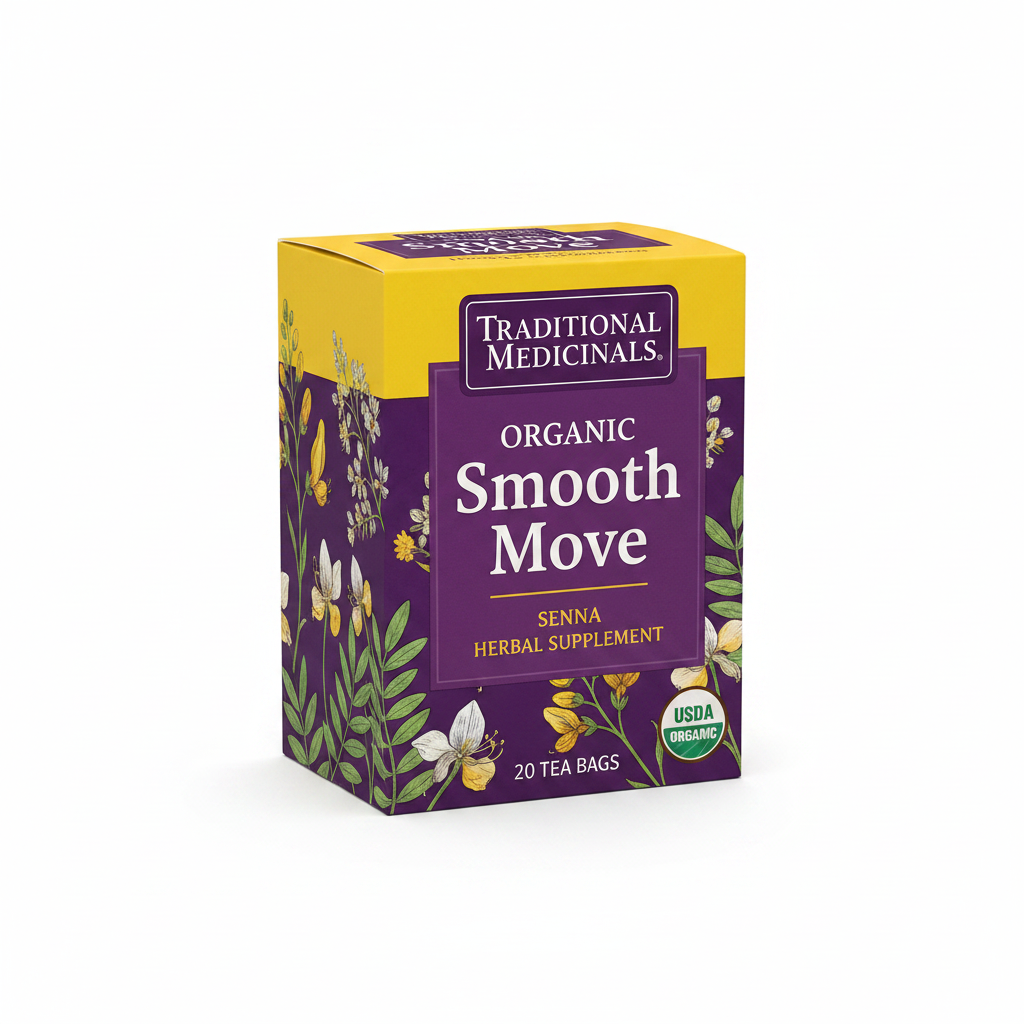 Traditional Medicinals Organic Smooth Move Tea – Senna