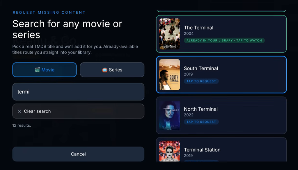 Smart Content Request System