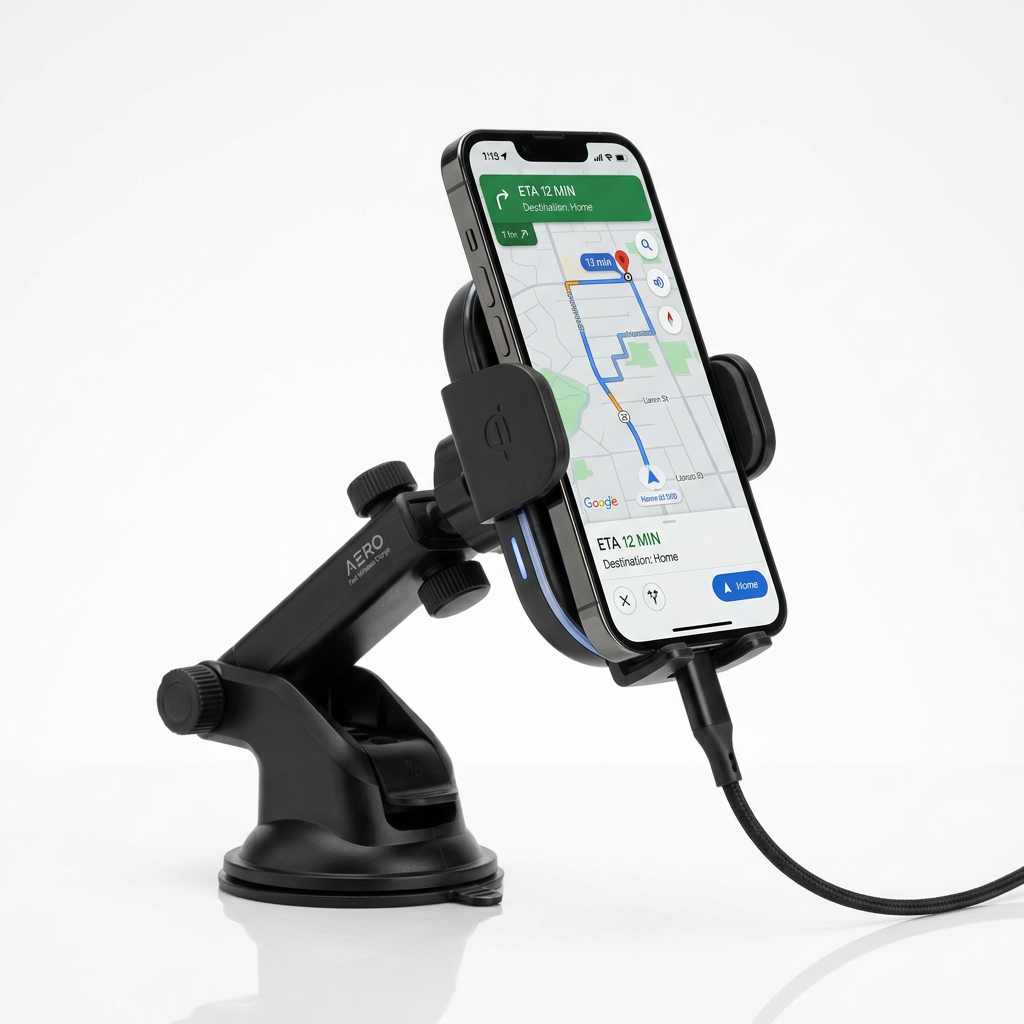 Cargador Inalámbrico Coche 15W