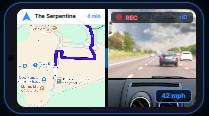 Android landscape split-screen