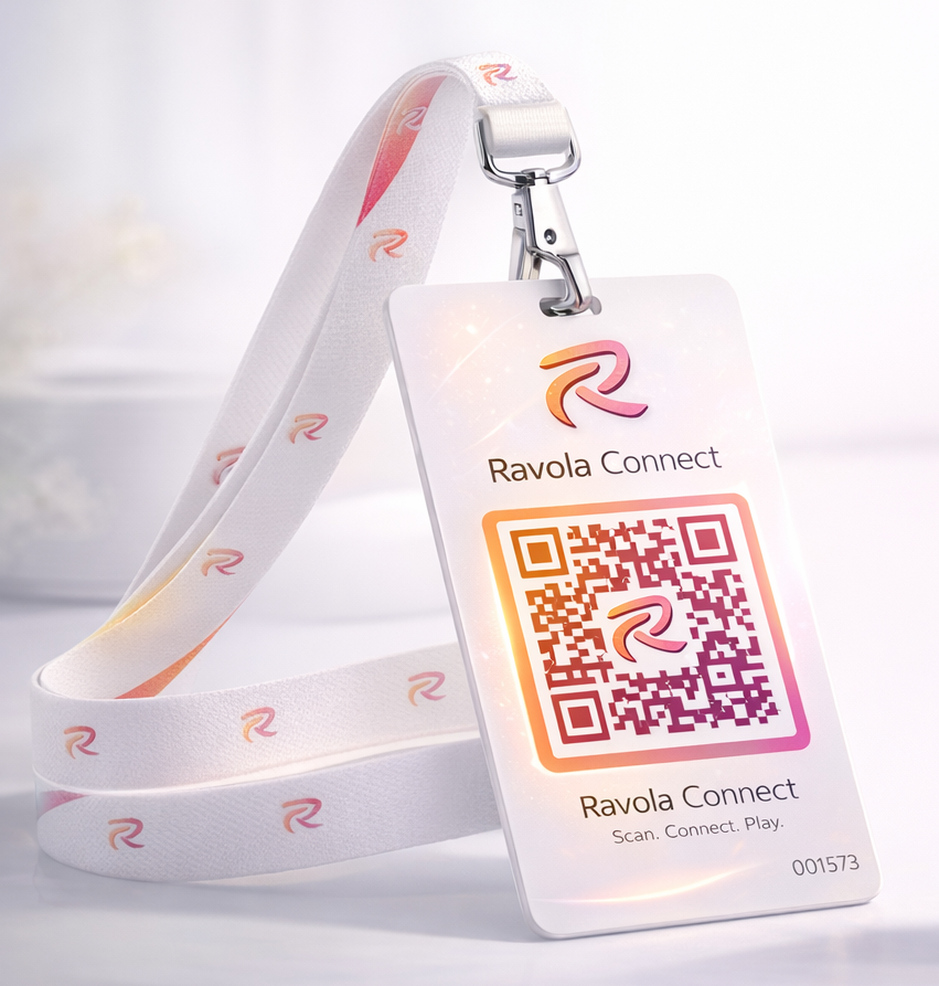 Ravola Connect Card with Lanyard