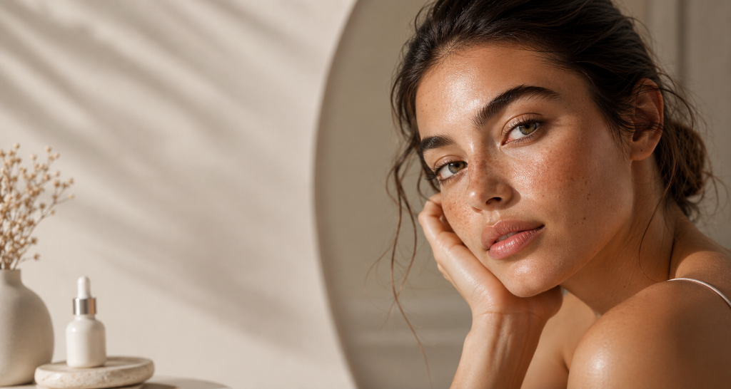 Luxury skincare editorial