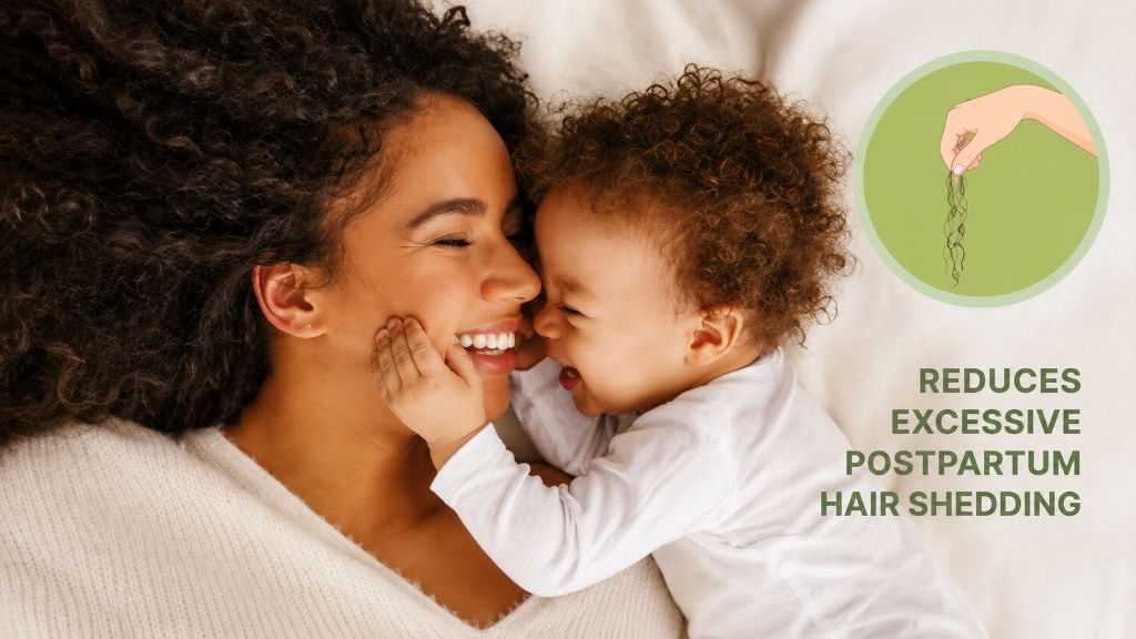 TrichoLúmen — reduces excessive postpartum hair shedding for women
