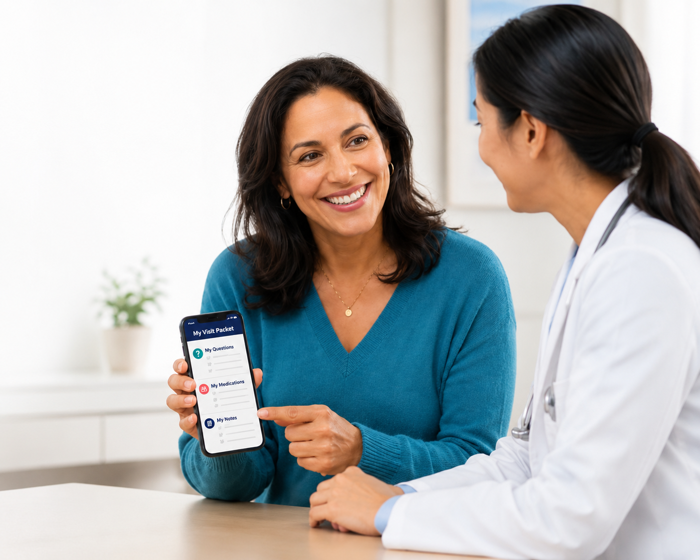 Feel more prepared for every appointment.