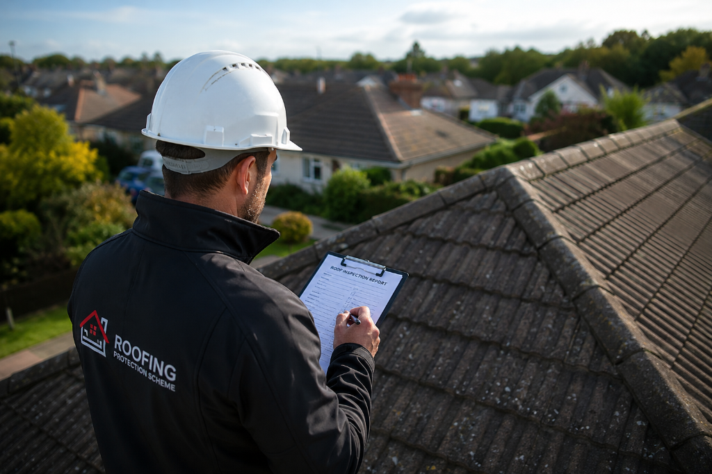 Independent roof inspection by professional assessor