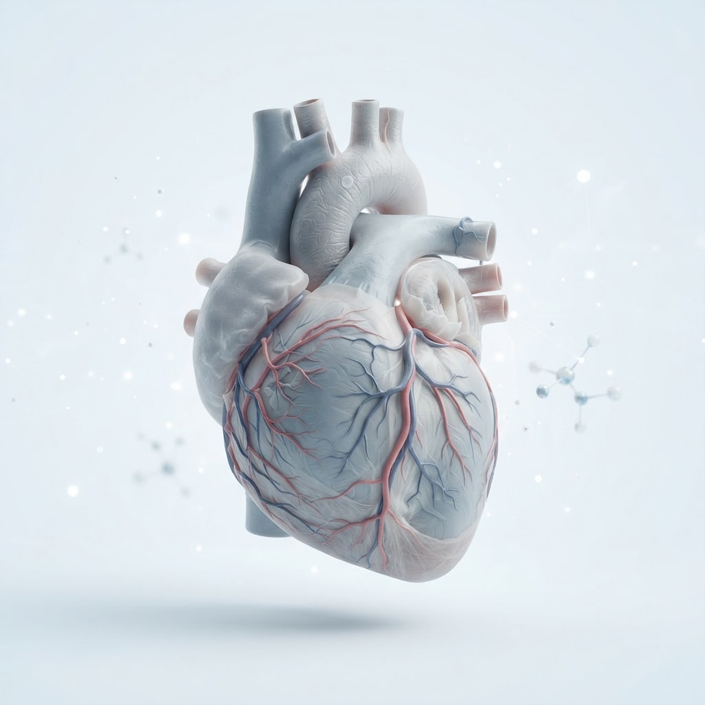Three-dimensional visualisation of cardiac anatomy and cellular structures