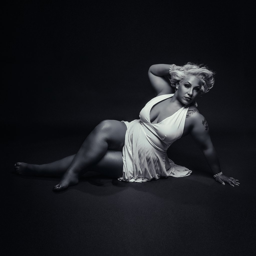 Classic Glamour: Jai's Marilyn Monroe Editorial Shoot