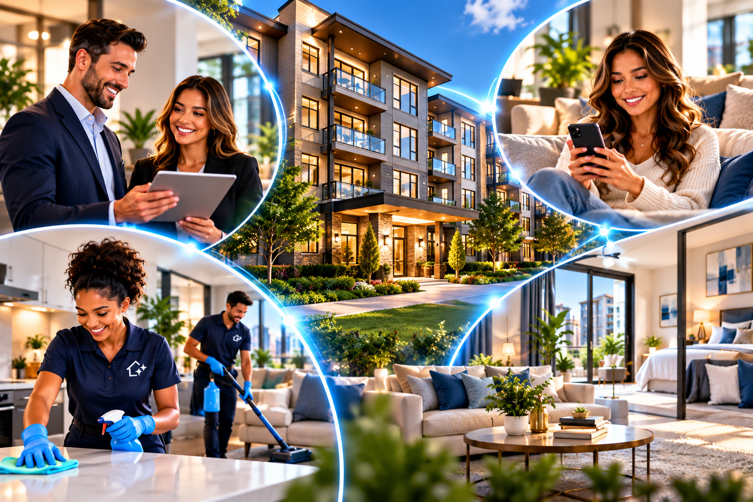 SimpleCleanz Built-In-Lease™ — professional coordination, resident convenience, and cleaning service delivery connected across your property