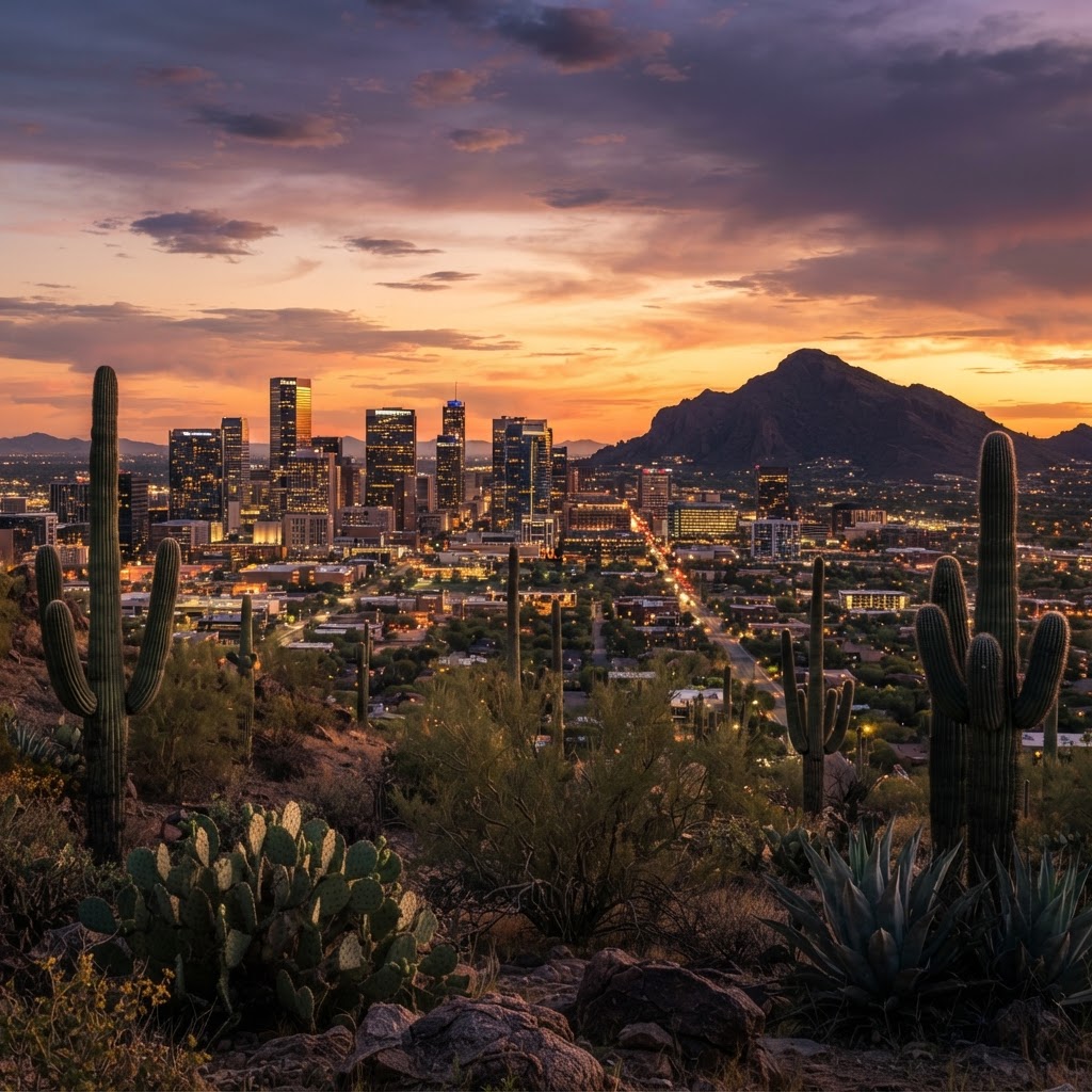 Phoenix skyline
