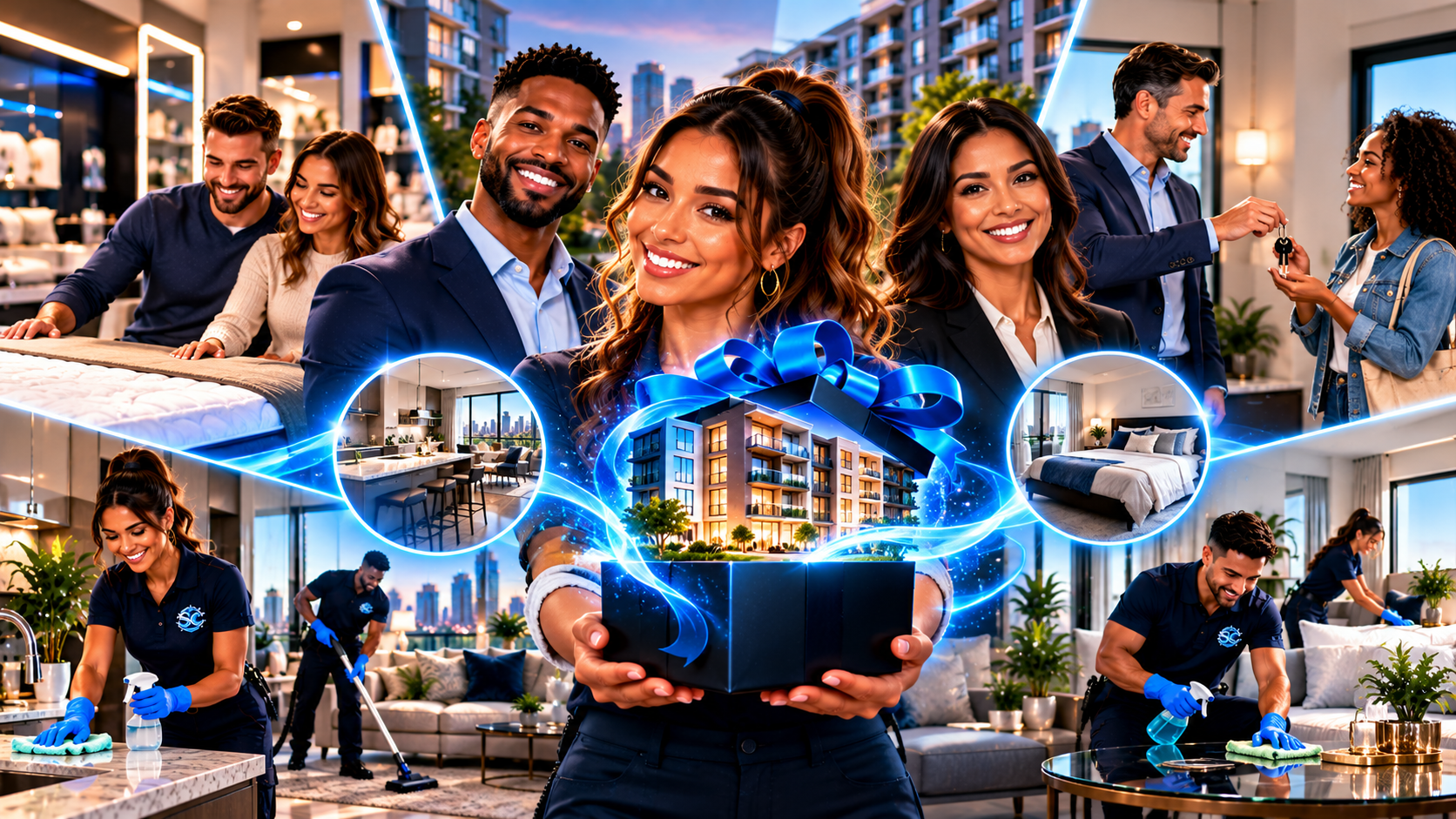 SimpleCleanz Business Rewards — cleaning as a reward for residents, employees, and customers