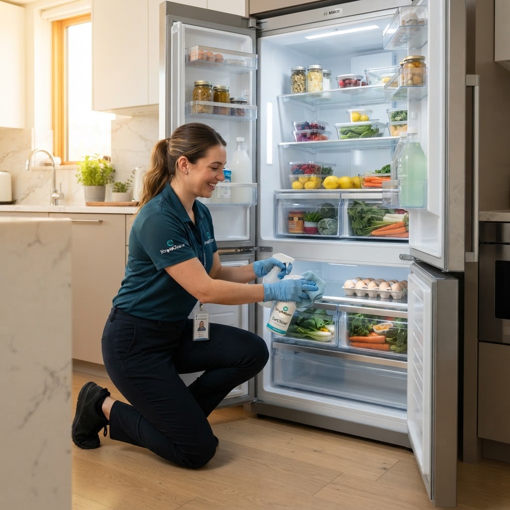 Inside Fridge Cleaning