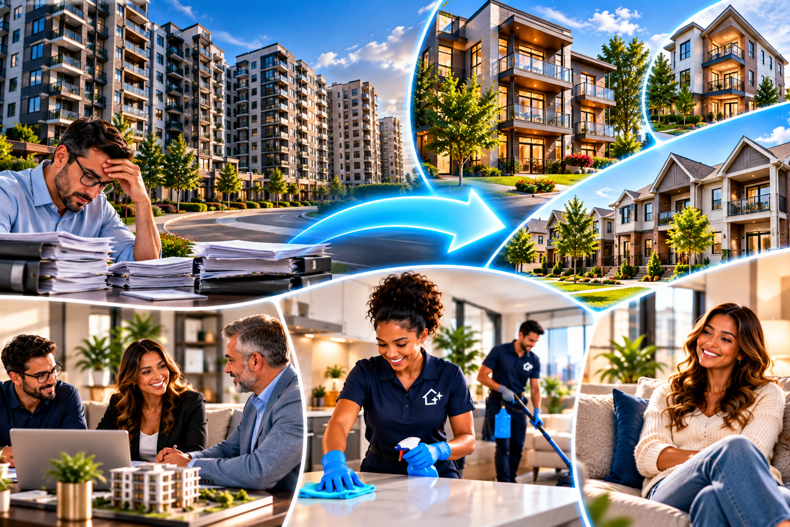 From overwhelmed property management to streamlined living with SimpleCleanz FLEX