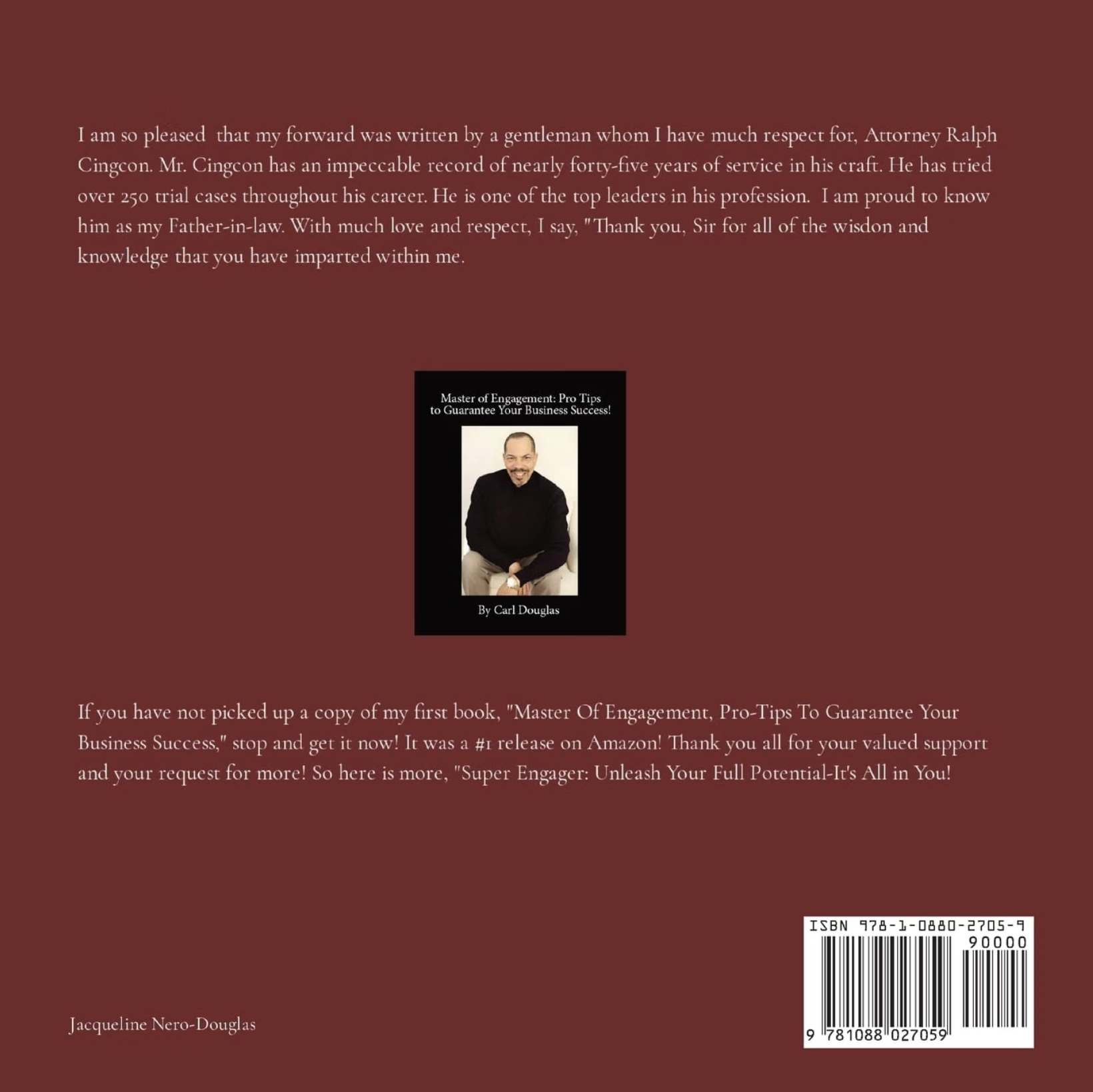 Super Engager Back Cover
