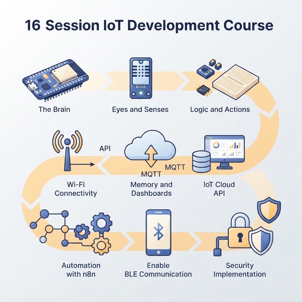 ESP32 & IoT — מרעיון למוצר מחובר