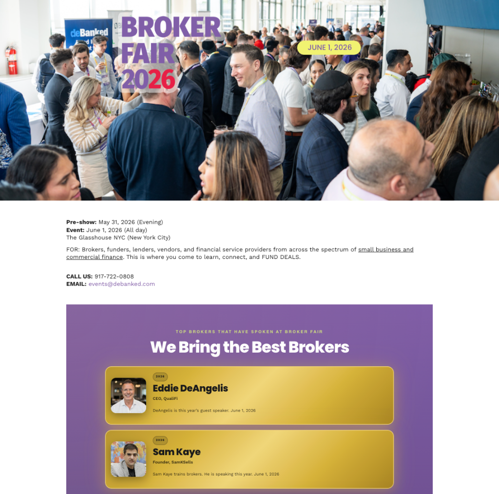 Broker Fair 2026