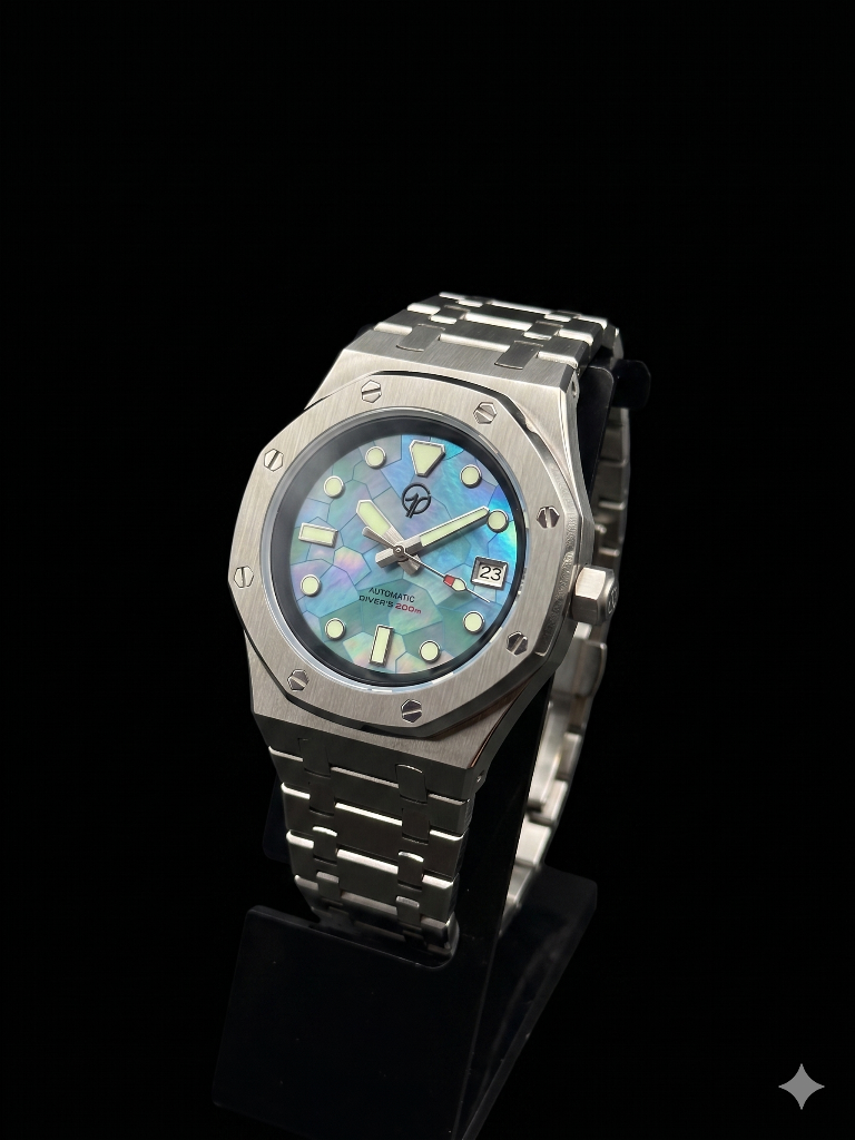 Mother of Pearl Royal Oak Diver