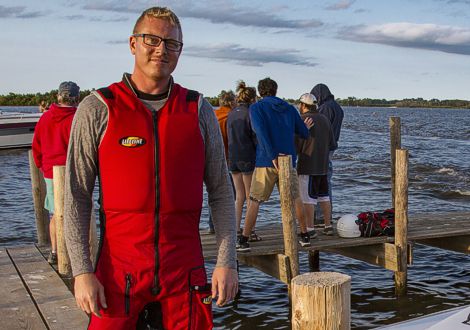 Chris Alby, Blarney Island drag boat racer