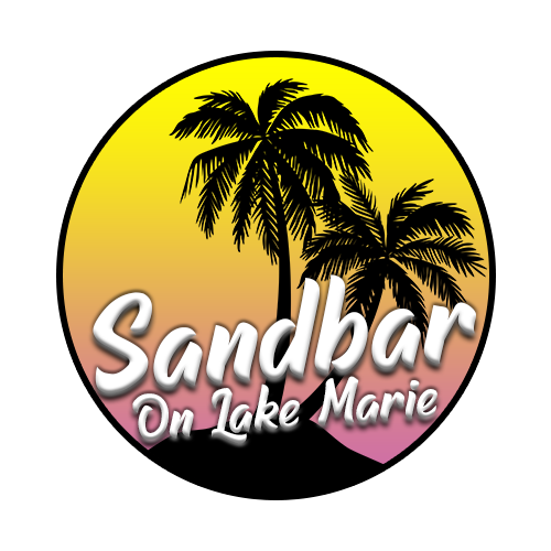 Sandbar on Lake Marie