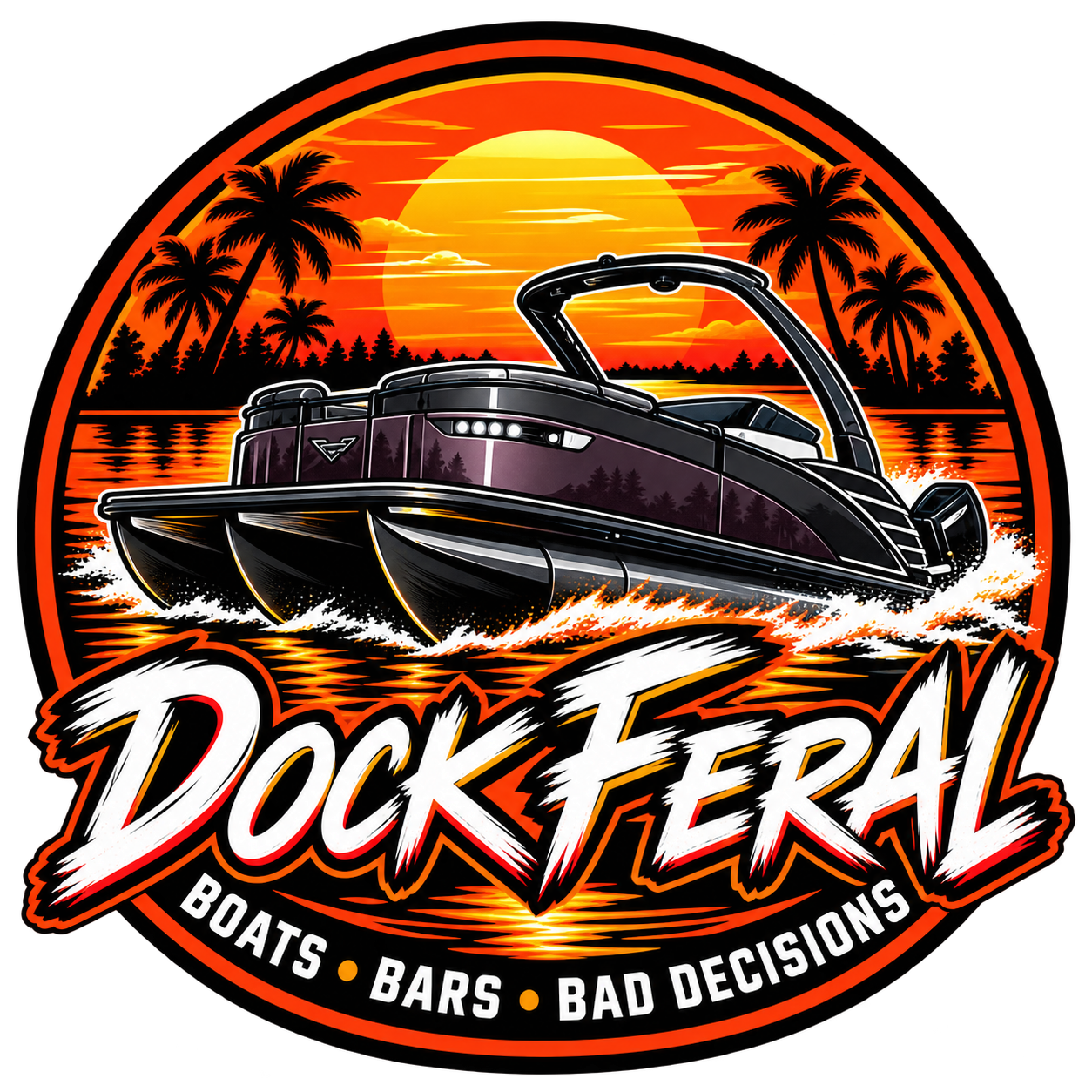 Dock Feral boating apparel - Lake County Boat Show sponsor
