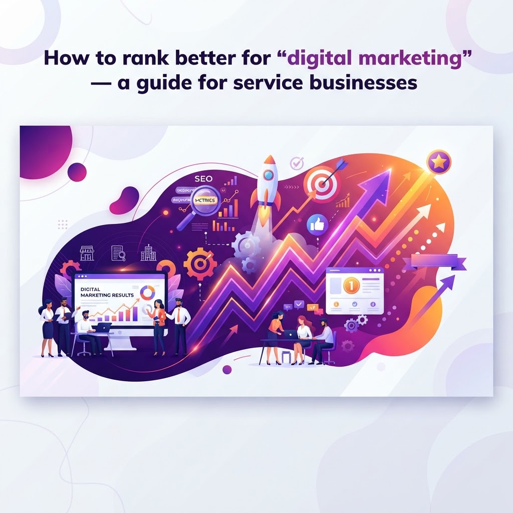 How to Rank for 'Digital Marketing': A Strategic Guide for Service Businesses